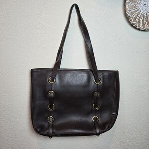 Buxton Genuine Leather Exterior Brown See Photos For Measurement
